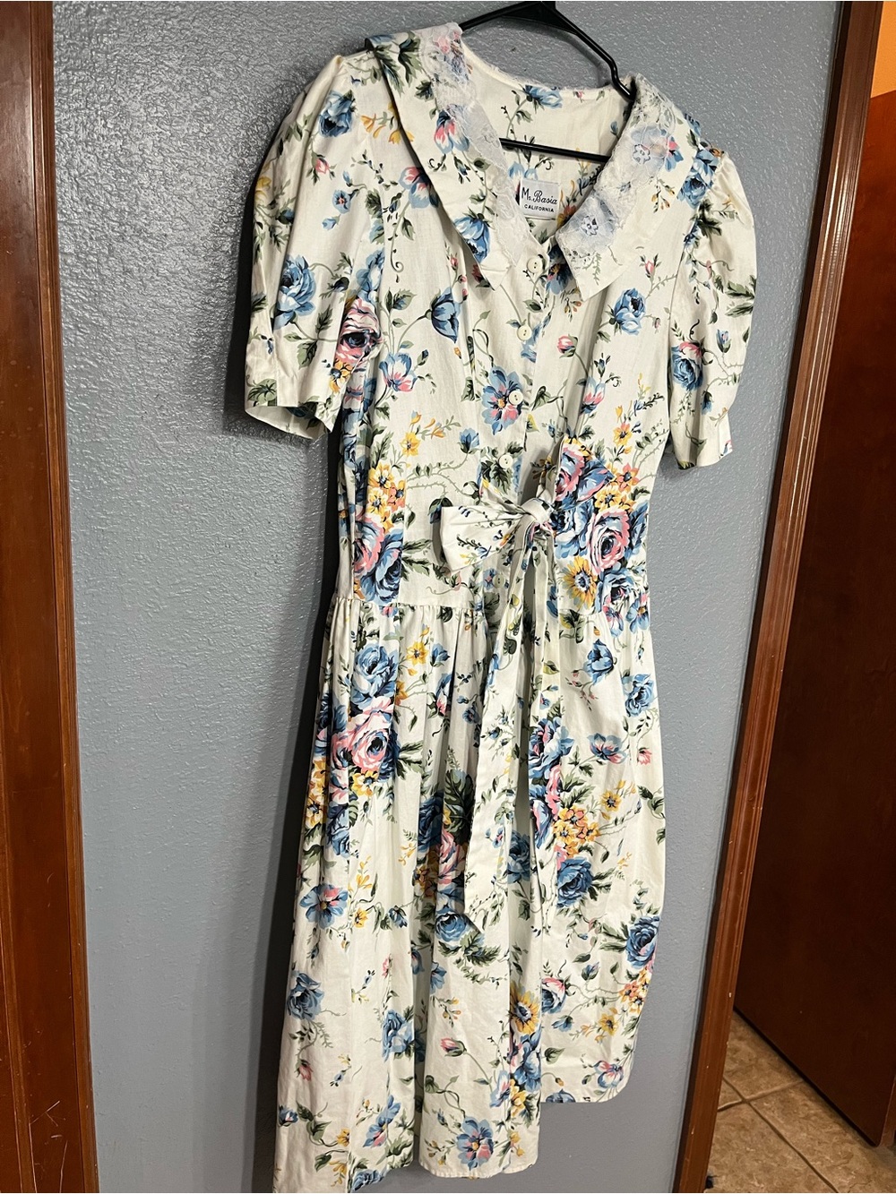 Vintage 1980's ms. Basia California dress